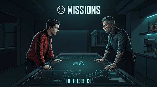 Missions: Take on a mission and talk your way to yes. Miss it and they hang up.